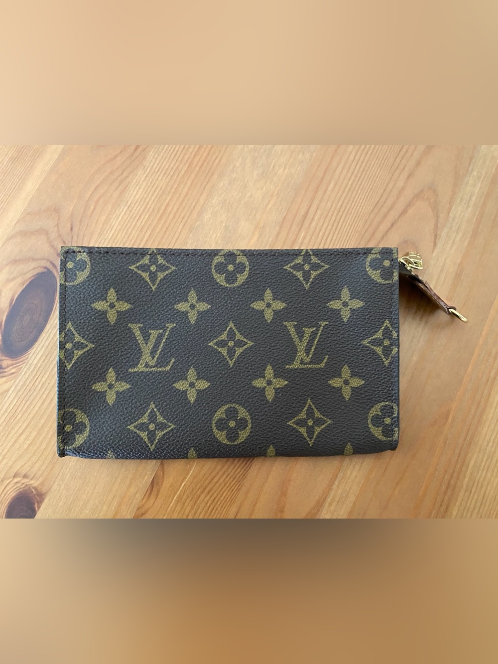 Louis Vuitton LV Monogram Canvas Bucket Pouch Pochette PM - Picture 2 of 11